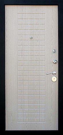 Фотография «Дверь железная с панелью МДФ венге  №14»