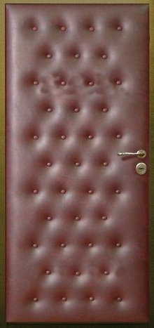 Фотография «Офисная металлическая дверь с порошковым покрытием зеленая  №98»