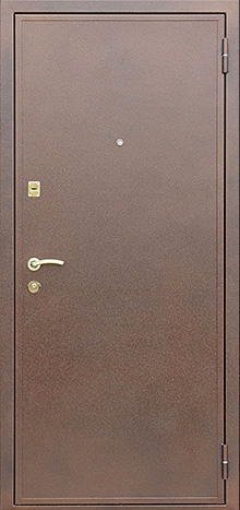 Фотография «Дверь  с порошковым покрытием трехконтурная стальная №15»