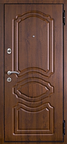 Фотография «Железная дверь трехконтурная с МДФ ПВХ покрытием №20»