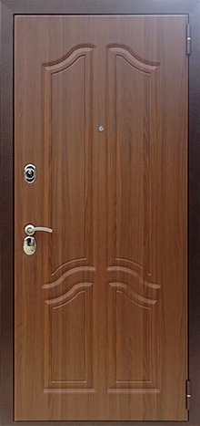 Фотография «Металлическая дверь с МДФ ПВХ покрытием трехконтурная №21»