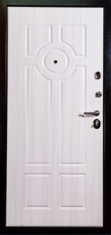 Фотография «Металлическая дверь с МДФ ПВХ покрытием трехконтурная №21»