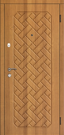 Фотография «Одностворчатая металлическая дверь МДФ ПВХ №44»