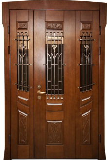 Фотография «Красивая металлическая парадная дверь №206»