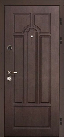 Фотография «Стальная дверь трехконтурная с МДФ ПВХ покрытием №19»