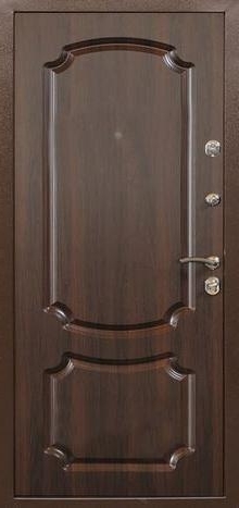 Фотография «Стальная дверь с порошковым напылением медный антик №93»