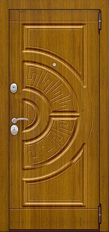 Фотография «Входная металлическая дверь в квартиру МДФ шпон №2»