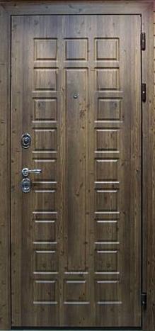 Фотография «Одностворчатая железная дверь МДФ ПВХ №93»