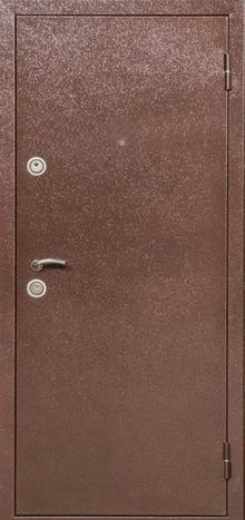 Фотография «Металлическая дверь для дачи с порошковым напылением медный антик №5»