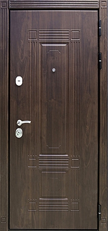 Фотография «Стальная дверь трехконтурная с МДФ ПВХ покрытием №8»