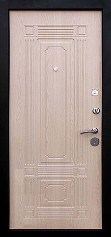 Фотография «Дверь  с порошковым покрытием трехконтурная стальная №15»