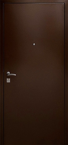 Фотография «Дверь со скрытыми петлями медный антик №1»