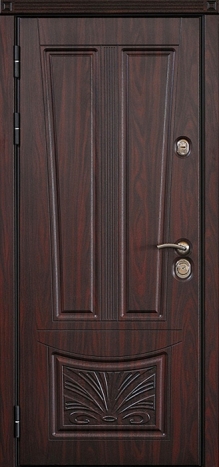 Фотография «Стальная дверь с МДФ ПВХ покрытием трехконтурная №3»