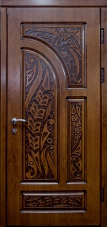 Фотография «Наружная дверь железная МДФ винорит №13»