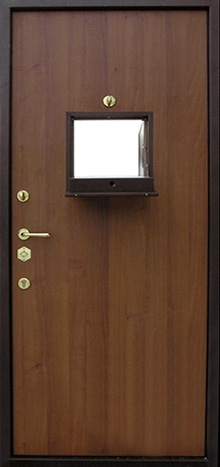 Фотография «Дверь в кассу железная коричневая №3»
