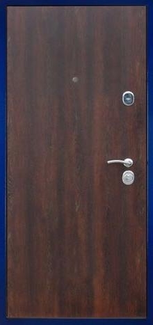 Фотография «Офисная стальная дверь с порошковым напылением синяя  №75»