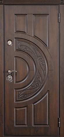 Фотография «Дверь металлическая трехконтурная массив дуба №24»