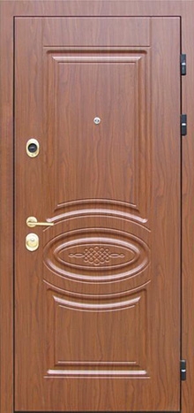 Фотография «Одностворчатая стальная дверь МДФ ПВХ №19»