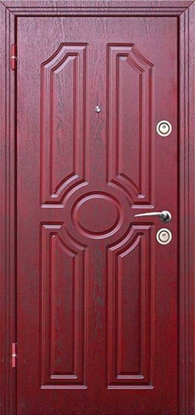 Фотография «Дверь стальная с порошковым напылением шумоизолирующая медный антик №26»