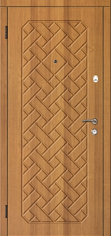 Фотография «Одностворчатая металлическая дверь МДФ ПВХ №44»