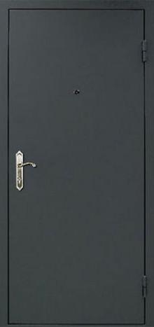 Фотография «Офисная металлическая дверь с покрытием нитроэмаль серая №12»