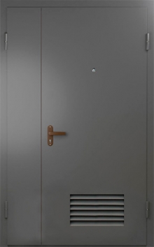 Фотография «Техническая дверь металлическая серая №7»